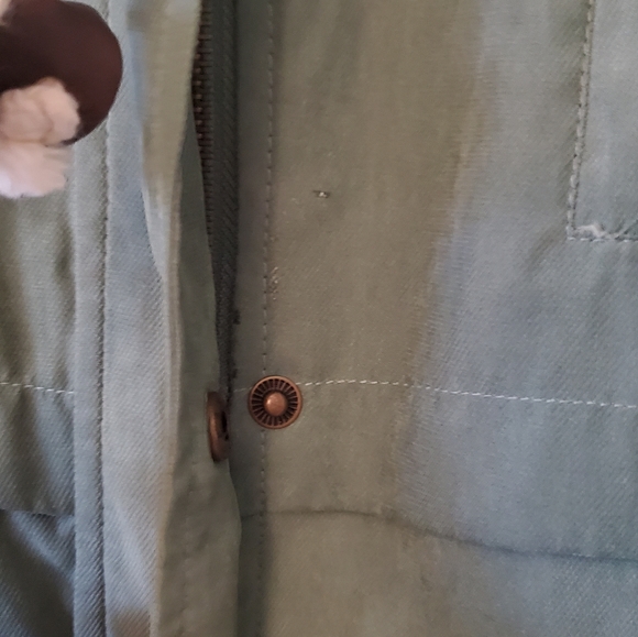 LIFE IN PROGRESS Lightweight Green Jacket sz. Sm - Picture 7 of 7